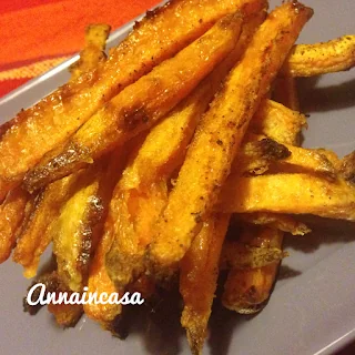 Stick di patate dolci alla paprika