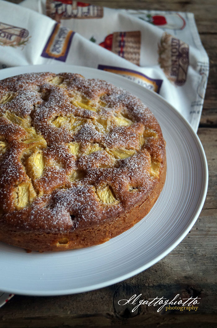 Sweet friday: Torta semi-integrale all’ananas