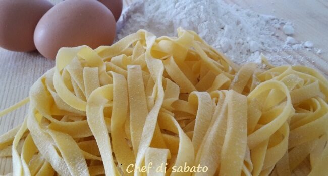 Tagliatelle all’uovo