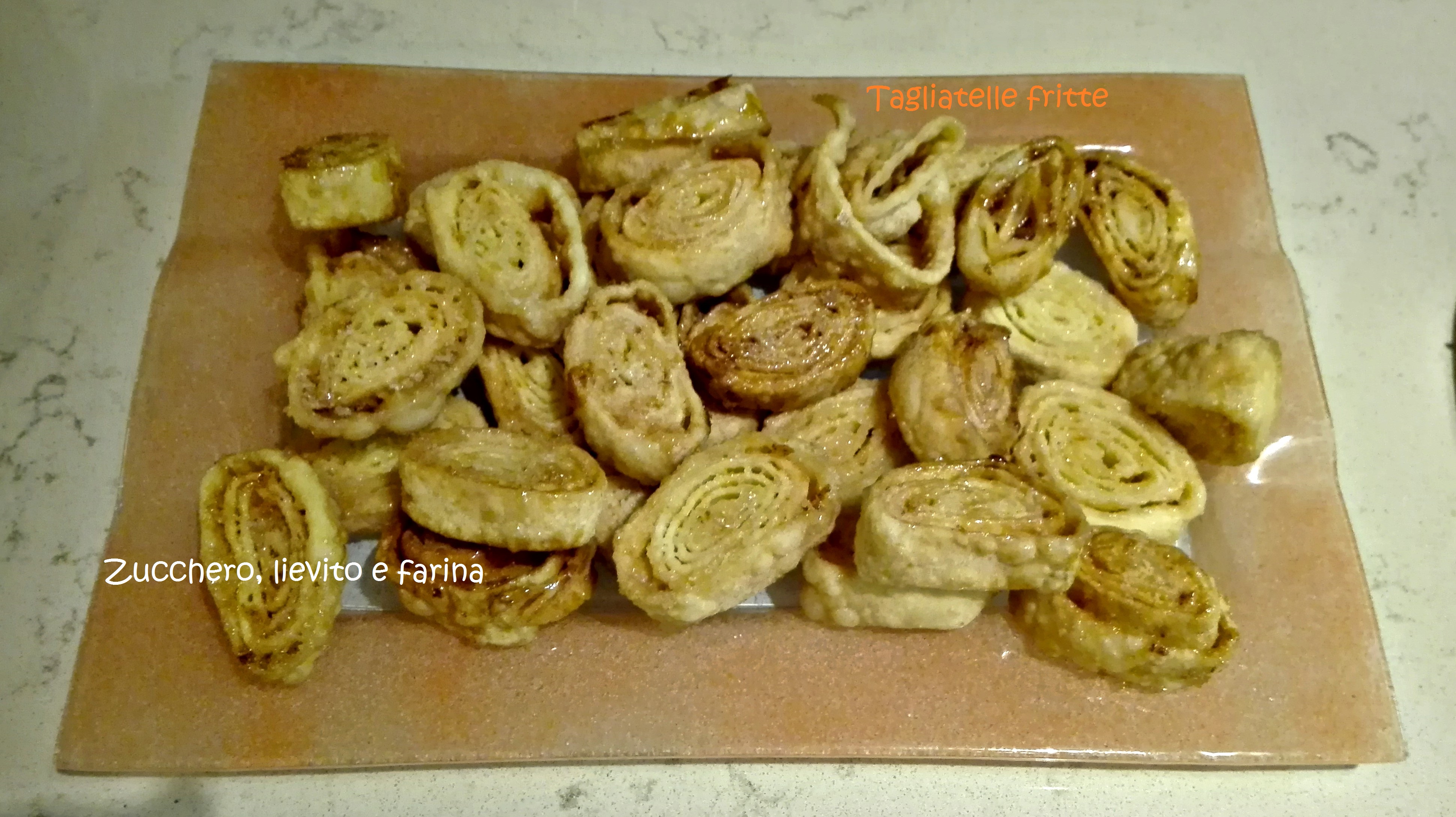 Tagliatelle fritte – Dolci di Carnevale
