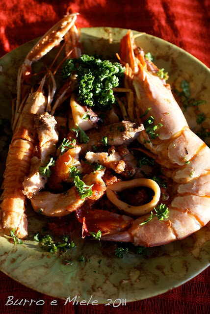 Tegame profumato di mare…e il pescatore