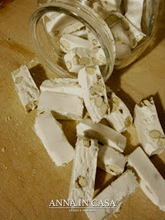 Torrone morbido alle nocciole