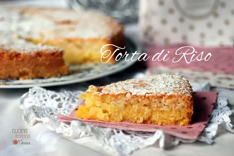 Torta alla crema di riso
