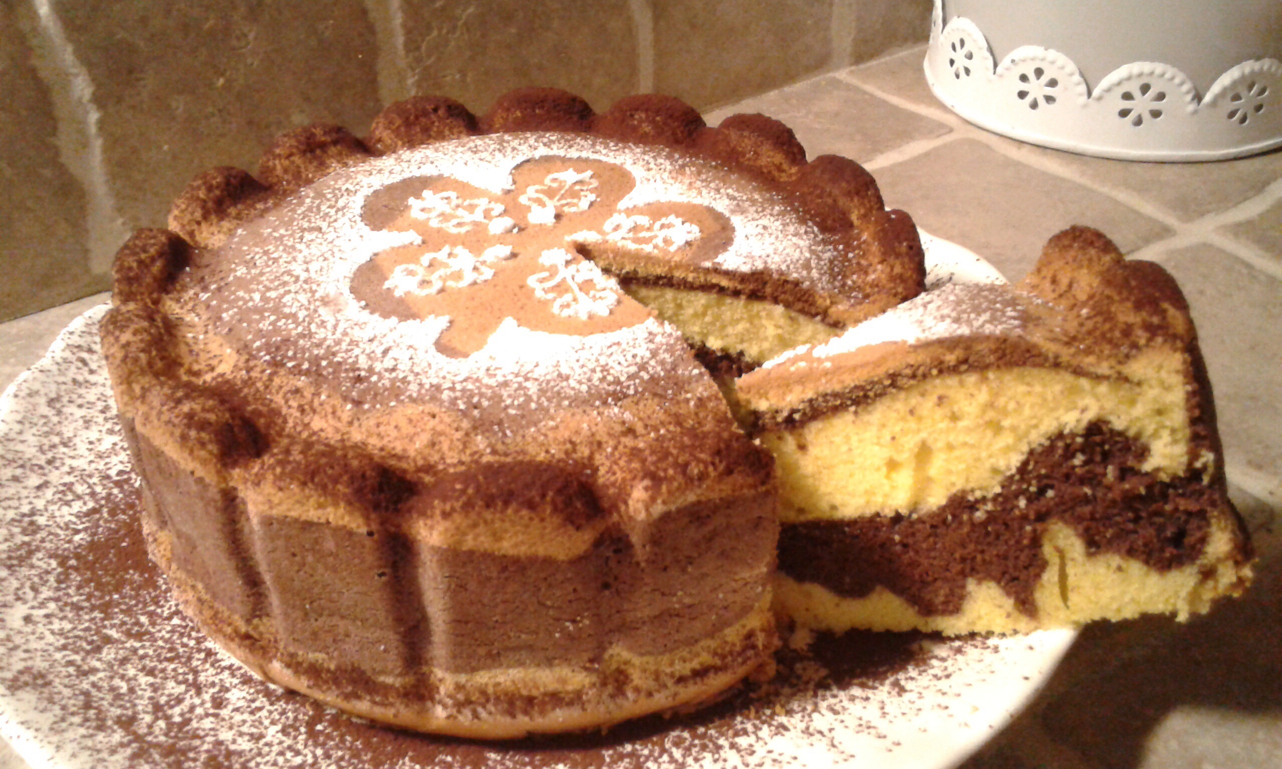 Torta Bicolore