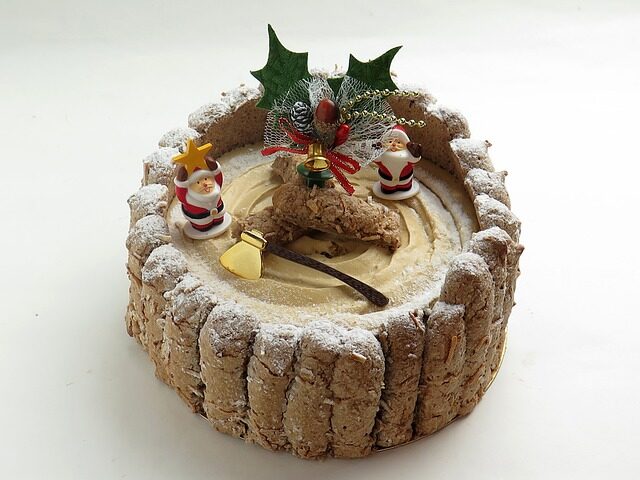 Torta Charlotte Natalizia (gusto tiramisù)