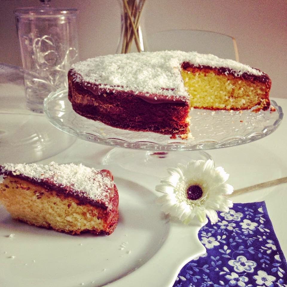 Torta Cocco e Nutella