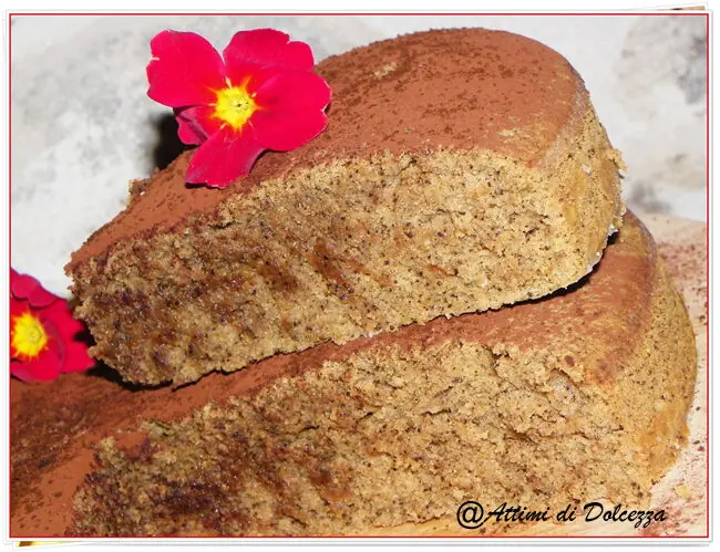 TORTA DI ALBUMI AL CAFFè