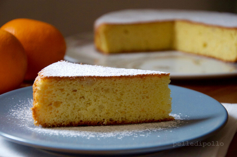 Torta di arance e mandorle