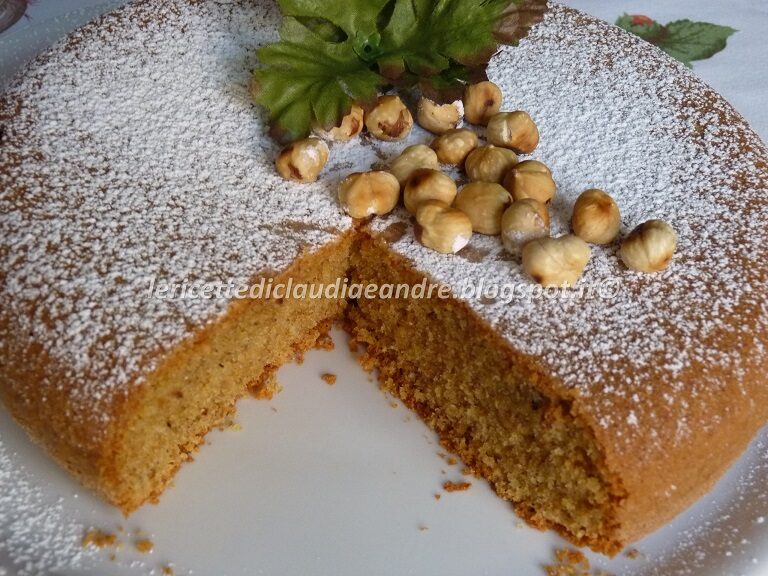Torta di nocciole Piemontese con farina integrale