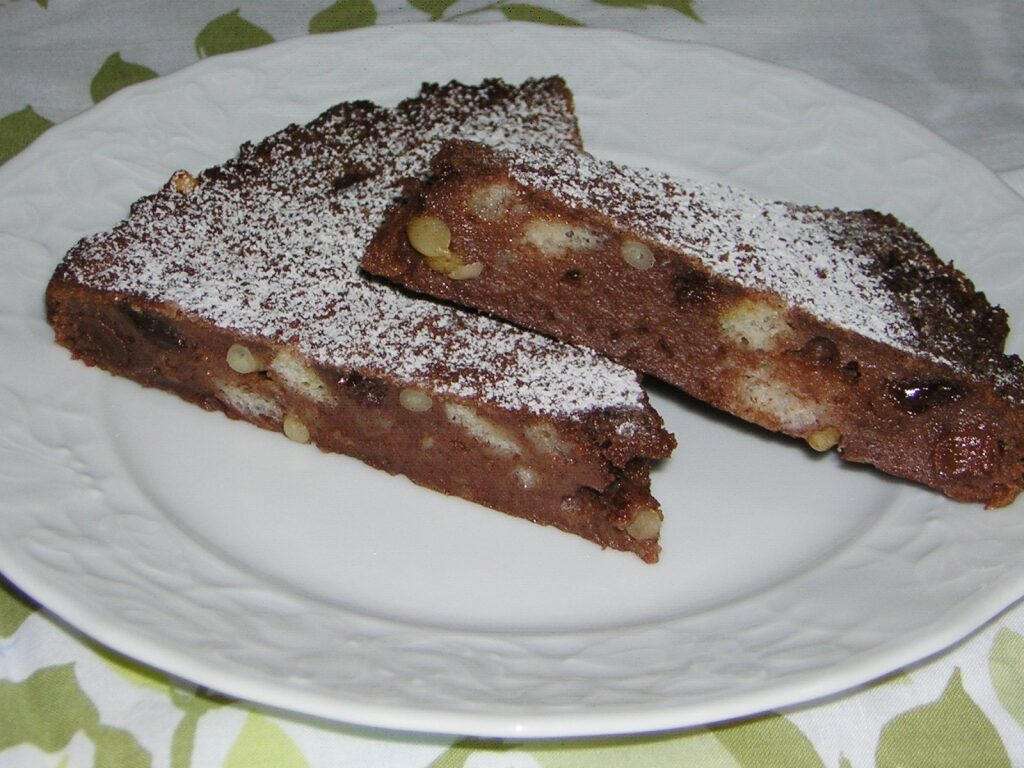 Torta di pane al cioccolato