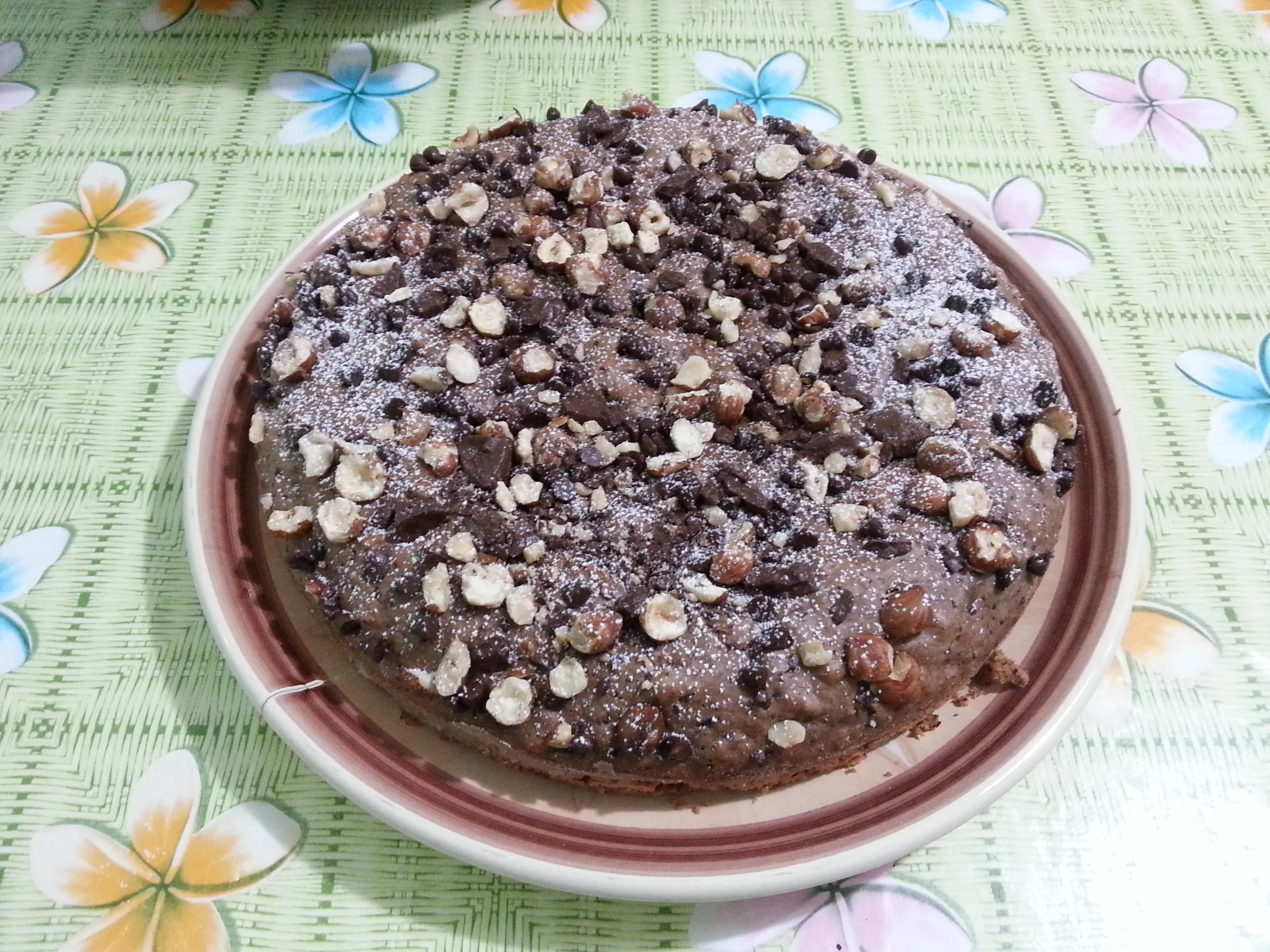 Torta nocciole e cioccolato