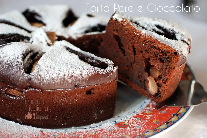Torta pere e cioccolato – ricetta facile