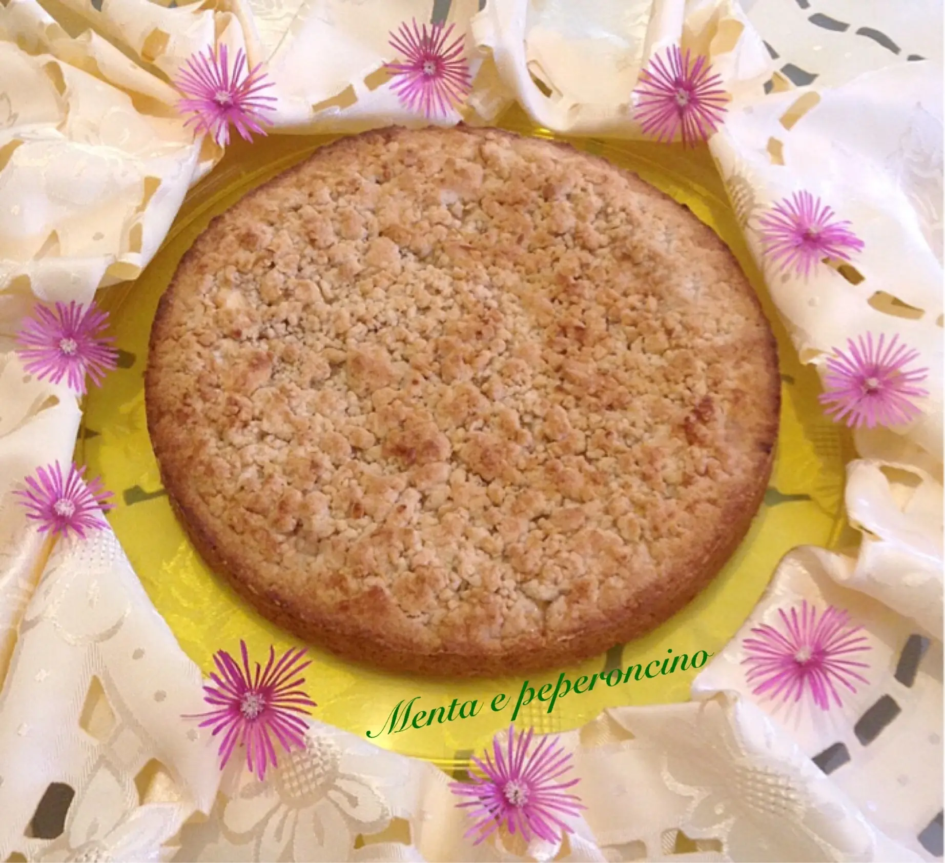 Torta Sbriciolata alla macedonia