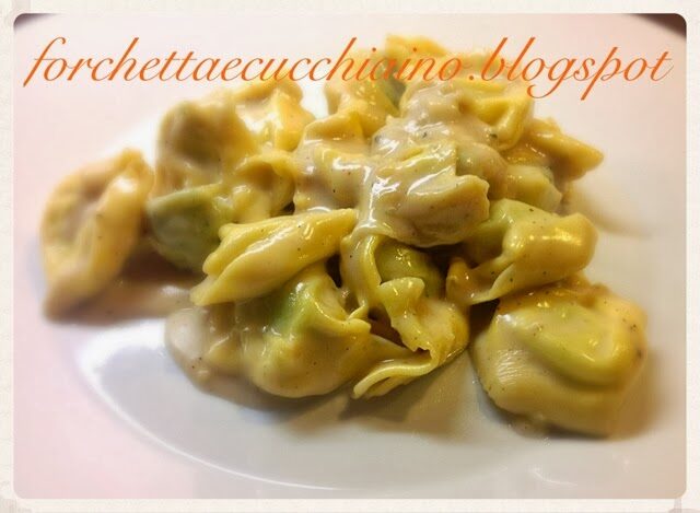 Tortelli con fonduta veloce al gorgonzola