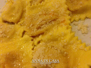Tortelli di zucca al burro versato