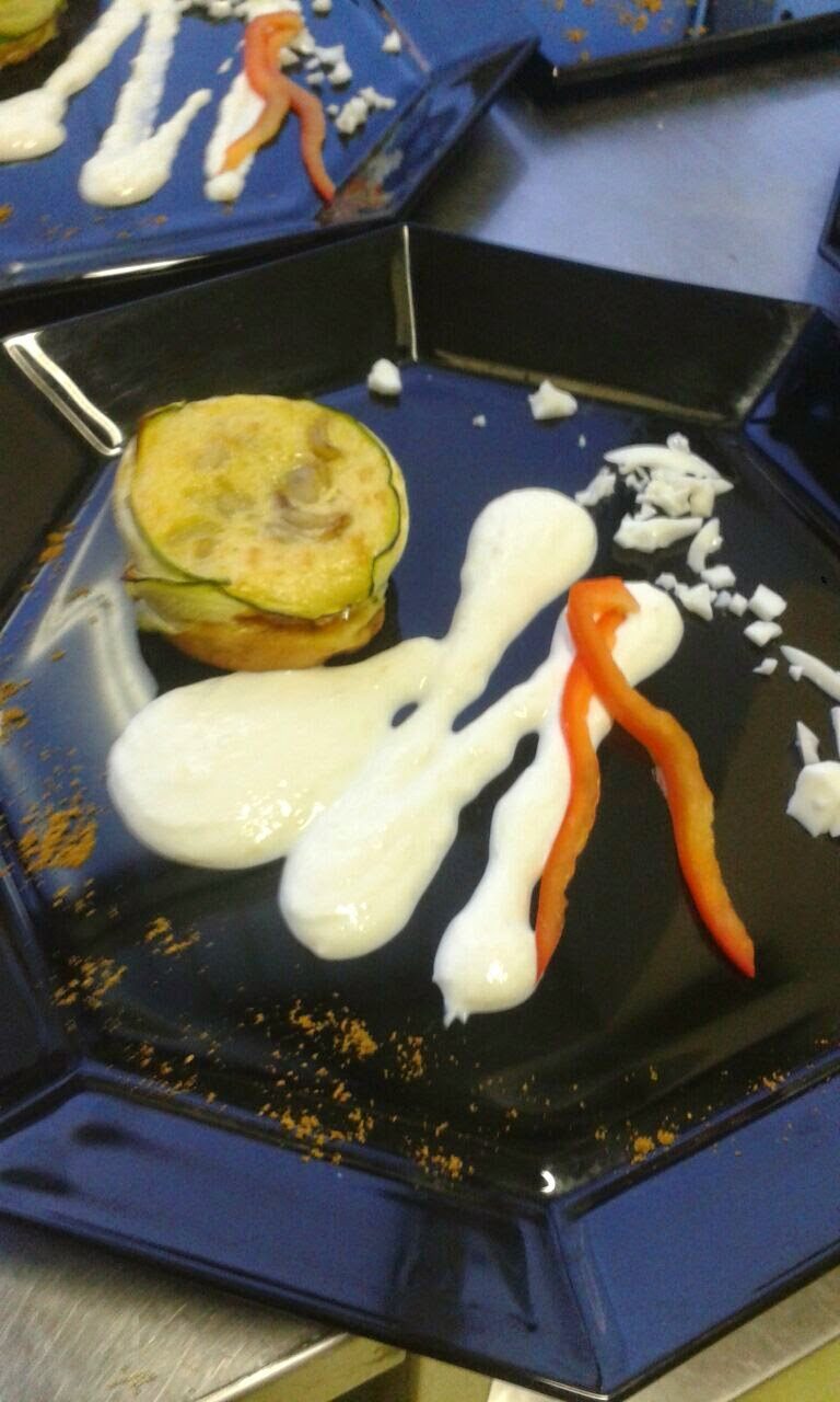 Tortino alle Cipolle laminato alle Zucchine