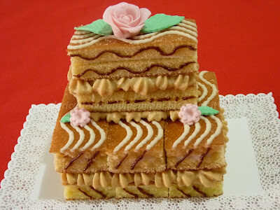 Tortino “Buondolce” con crema al caffè