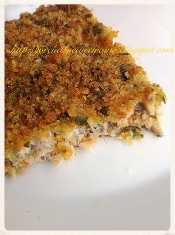Tortino croccante di alici
