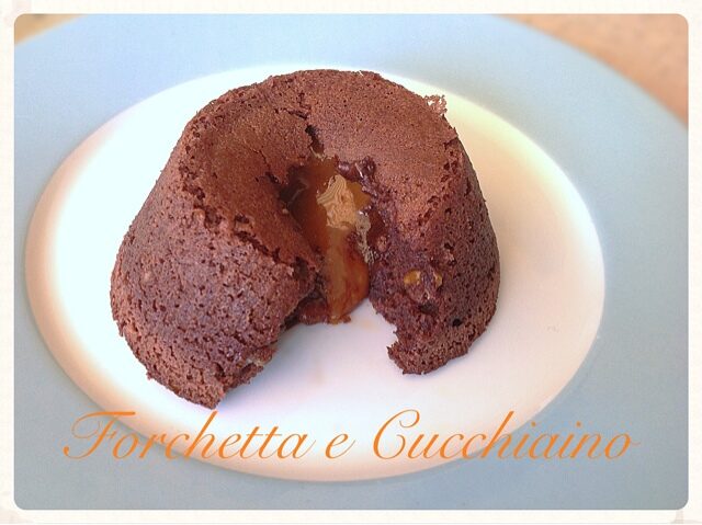 Tortino tiepido al cioccolato dal cuore fondente