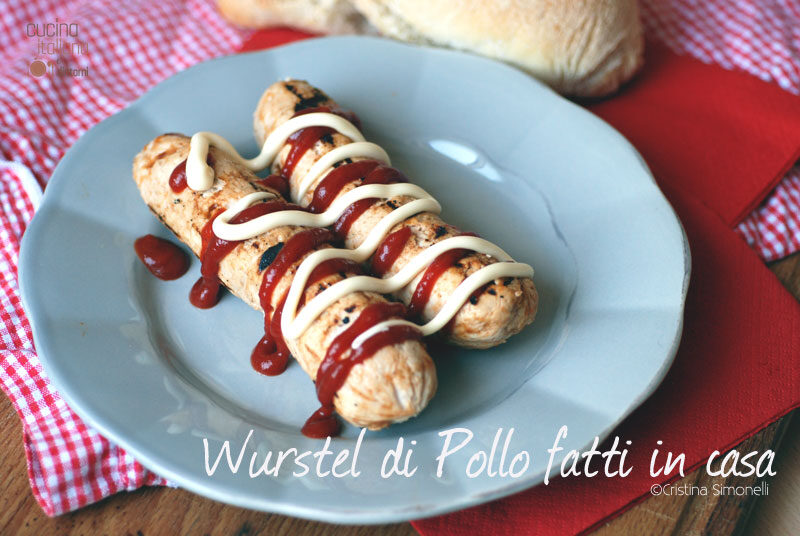 Wurstel di pollo fatti in casa