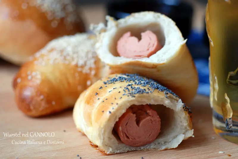 Wurstel nel cannolo