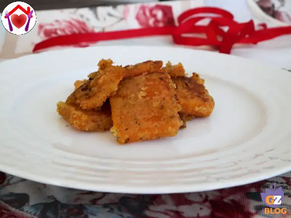 Zucca gratinata in padella
