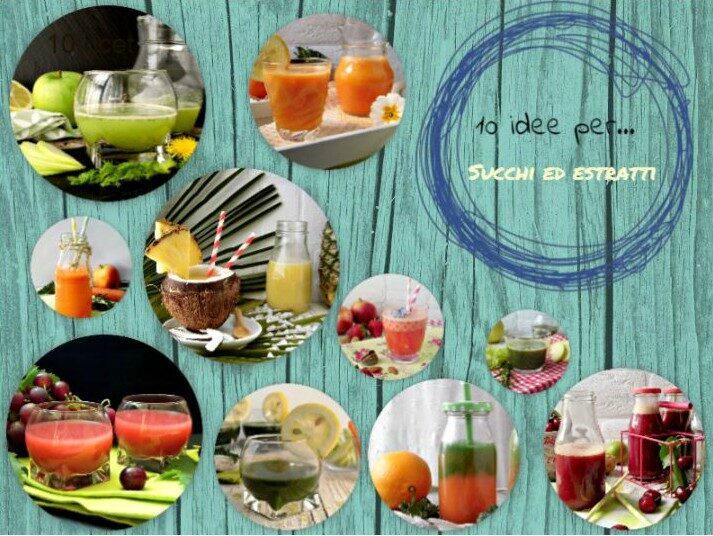 10 idee per preparare succhi vivi ricchi di vitamine
