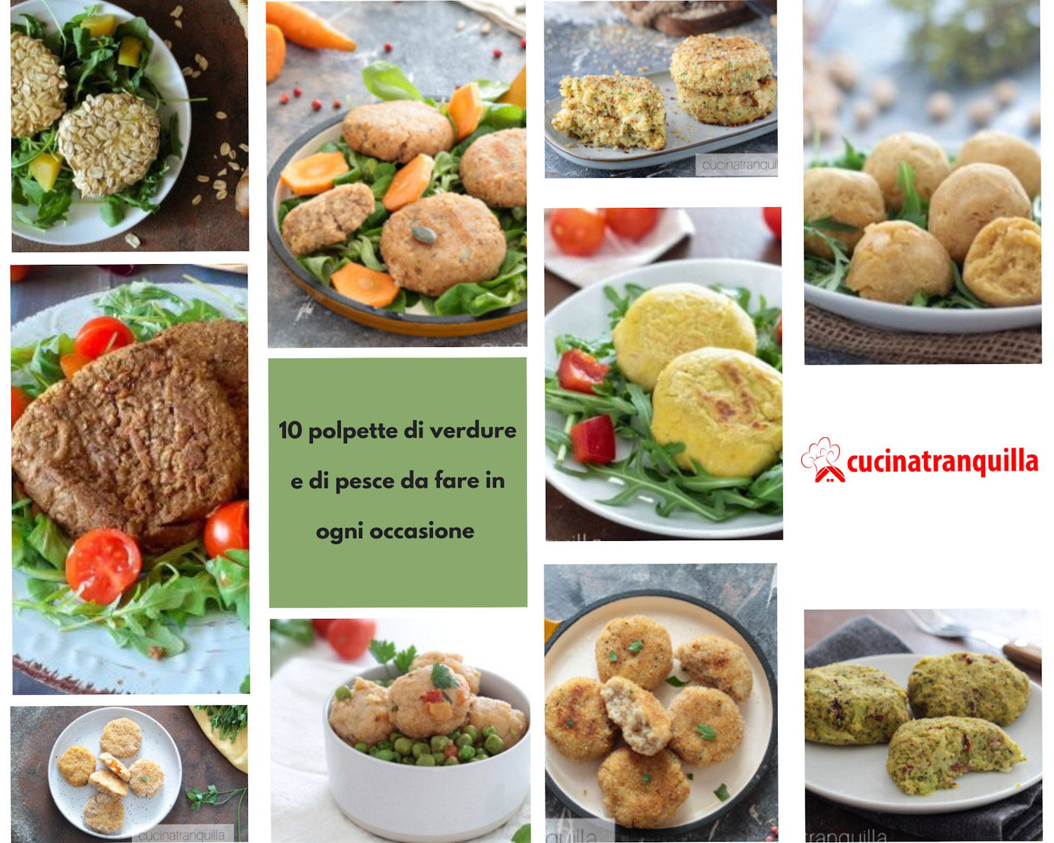 10 polpette di verdure e di pesce da fare in ogni occasione