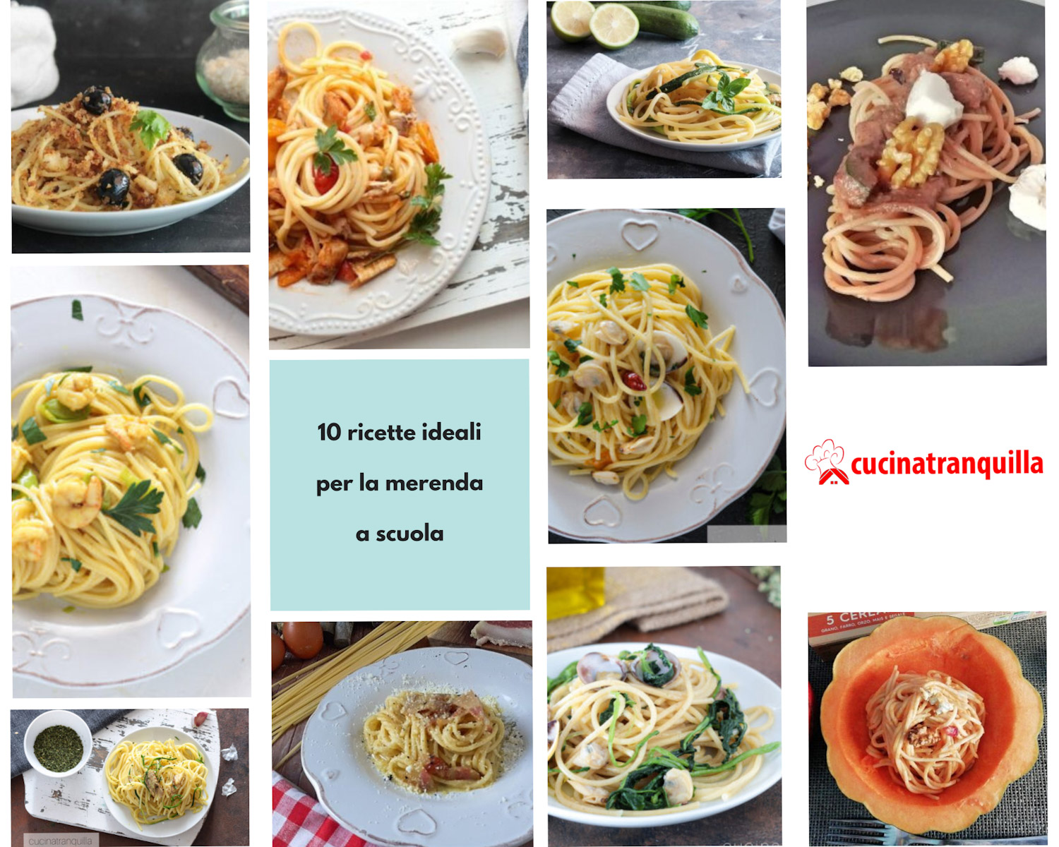 10 ricette da fare con gli spaghetti