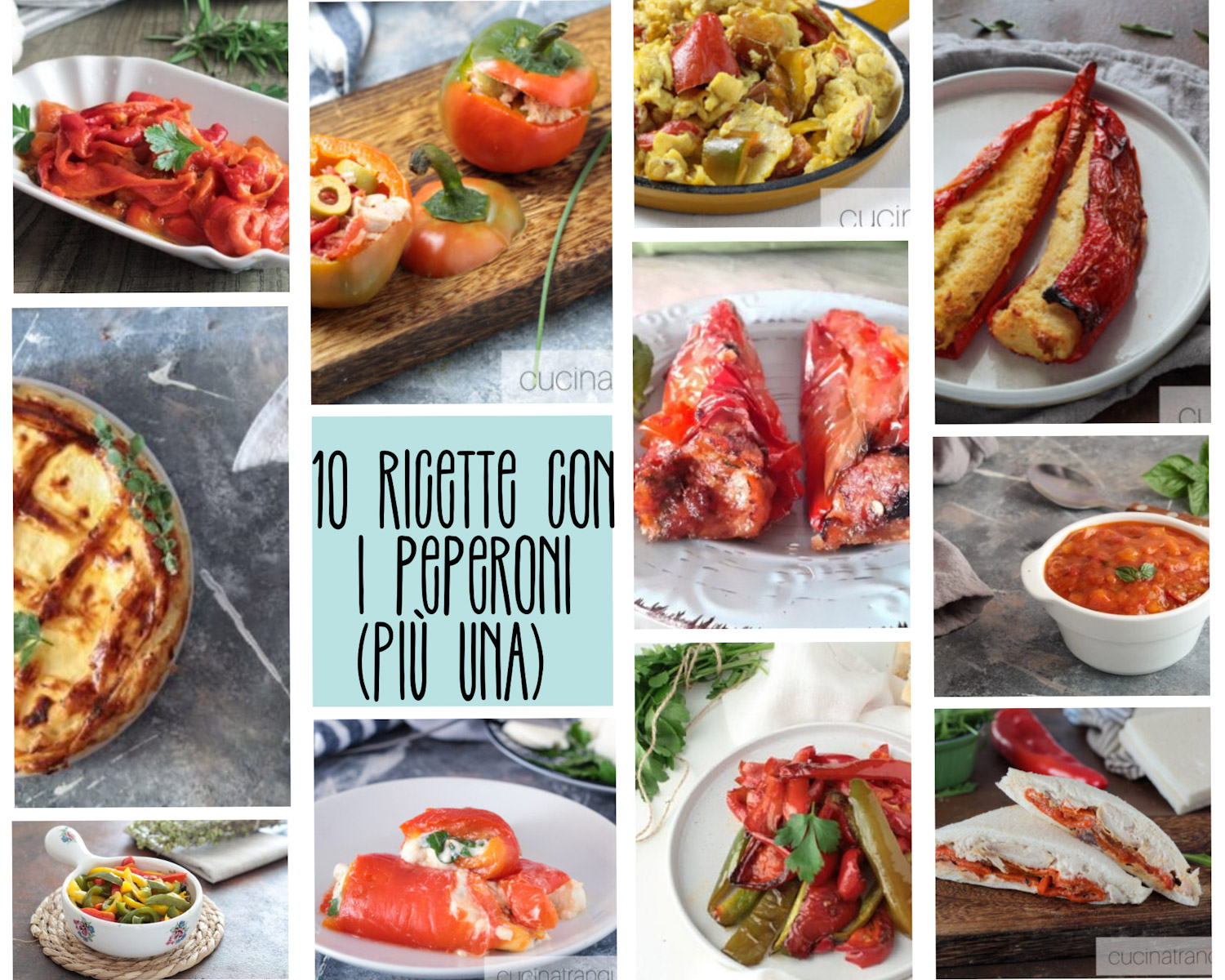 10 ricette da fare con i peperoni (più una)