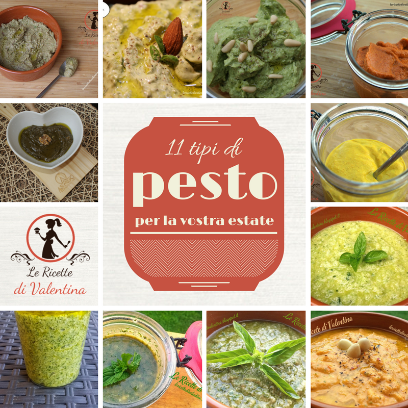 11 tipi di pesto per la vostra estate