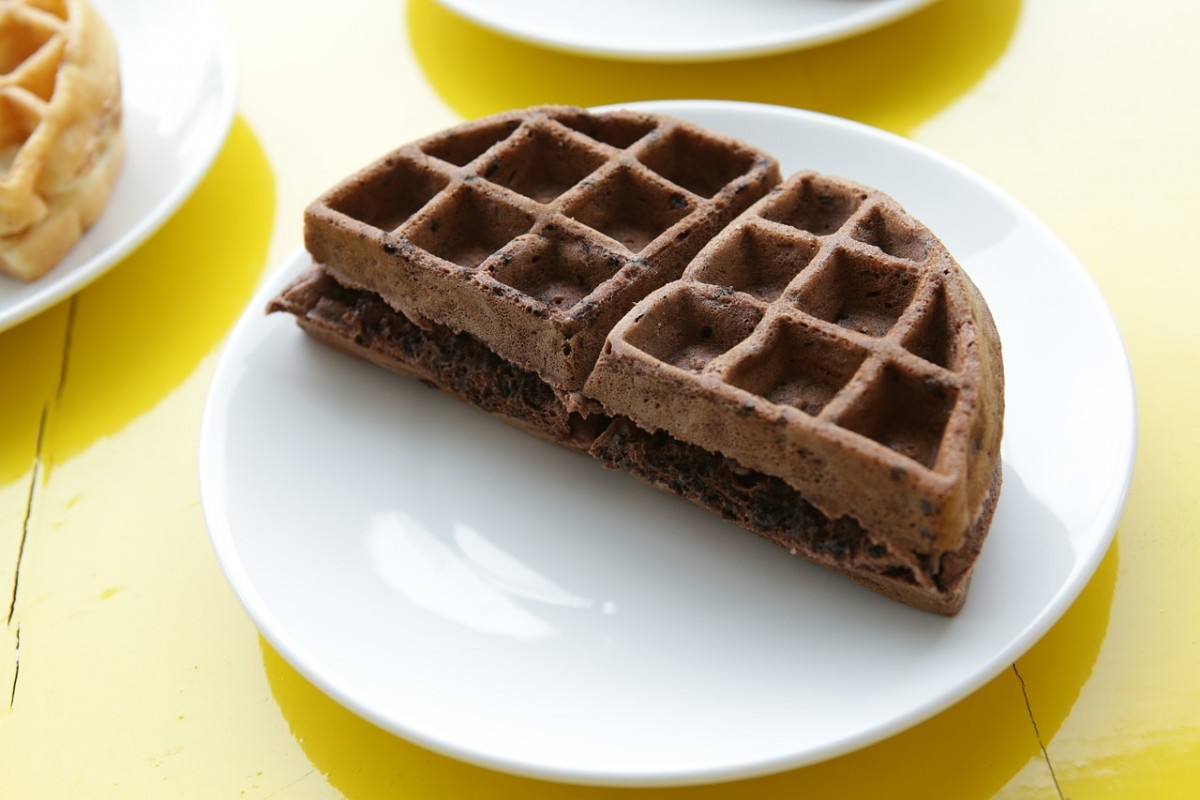 2 ricette per fare i waffle al cacao
