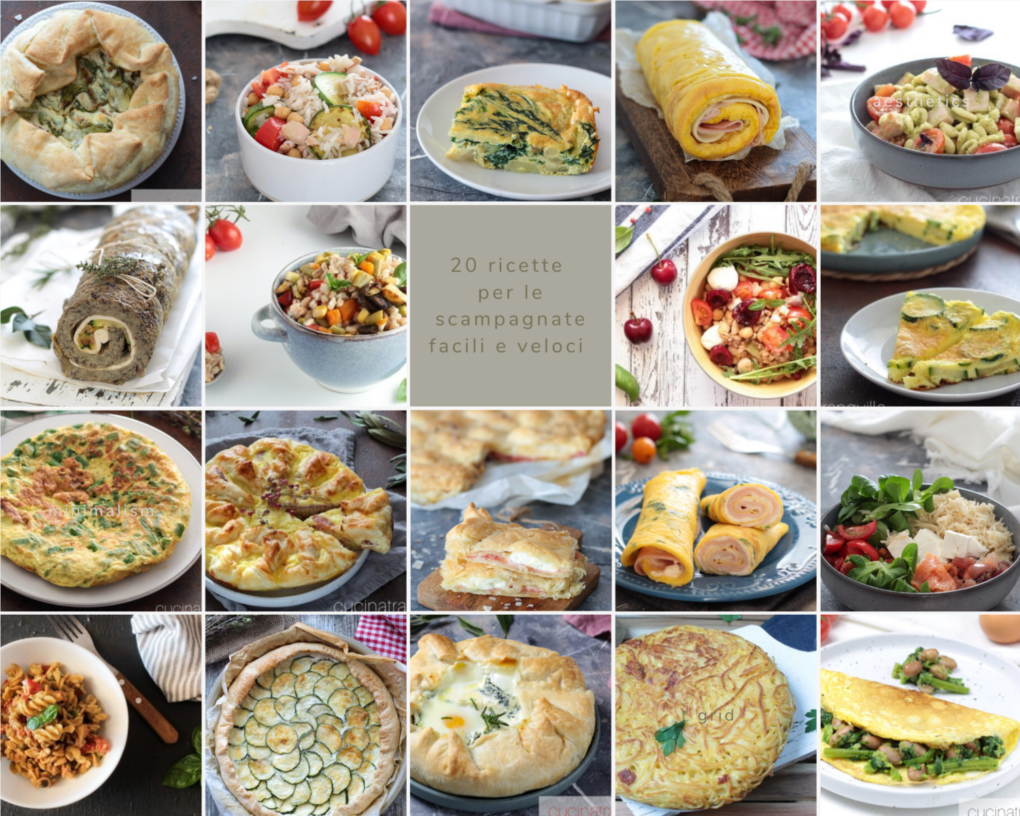 20 ricette per le scampagnate facili e veloci