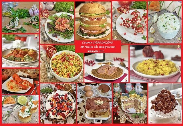 30 ricette che non possono mancare sulla tavola di capodanno