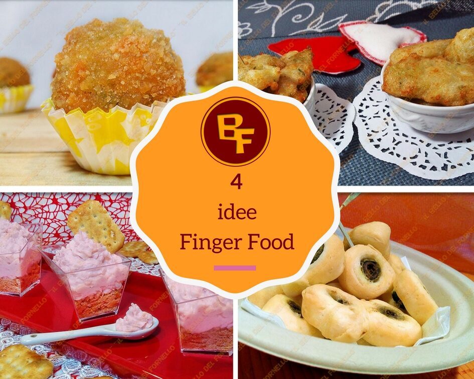 4 idee finger food | ricette semplici