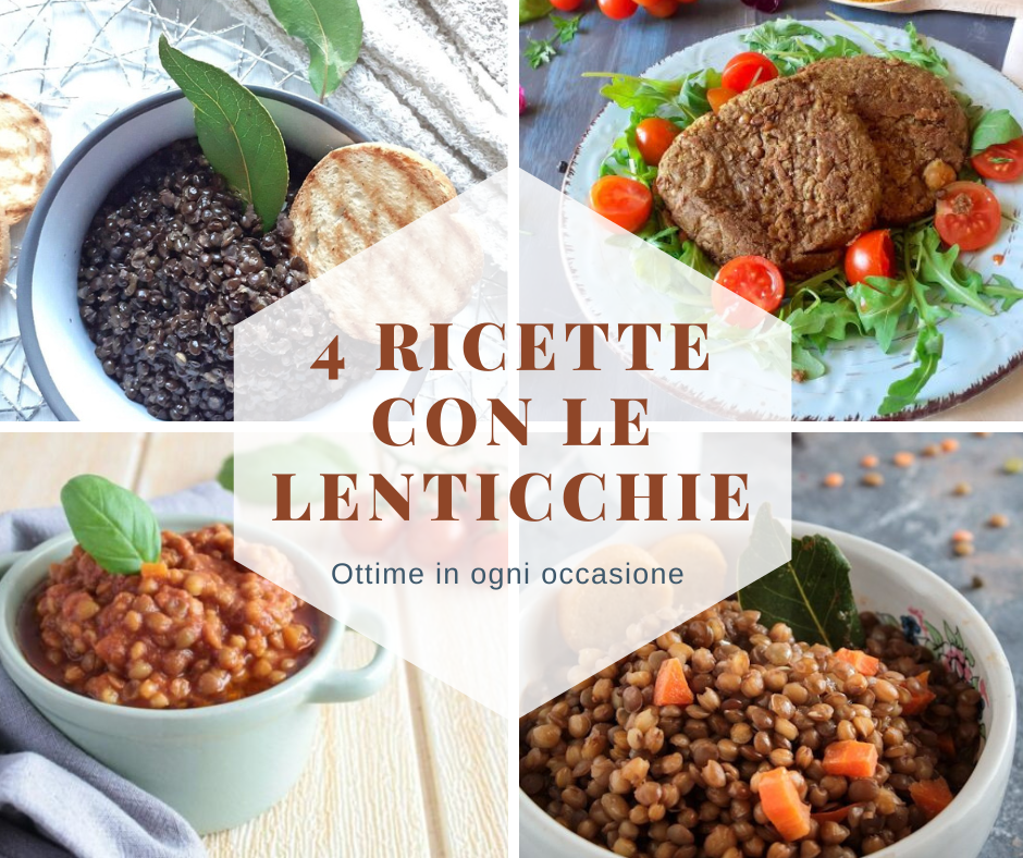 4 ricette con le lenticchie