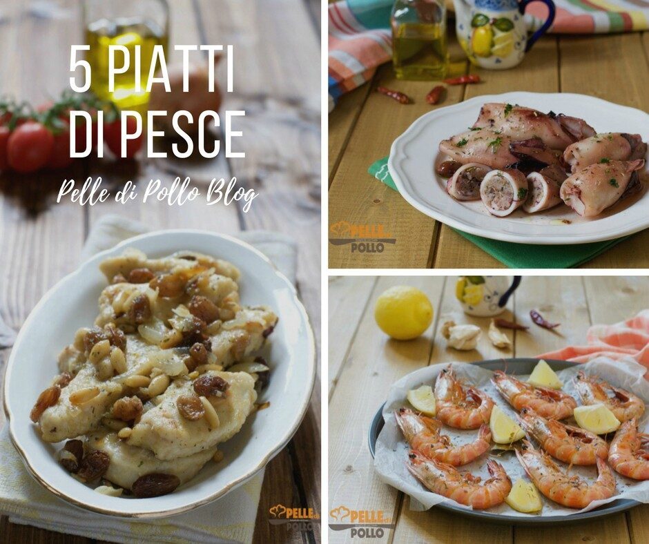 5 piatti di pesce semplici
