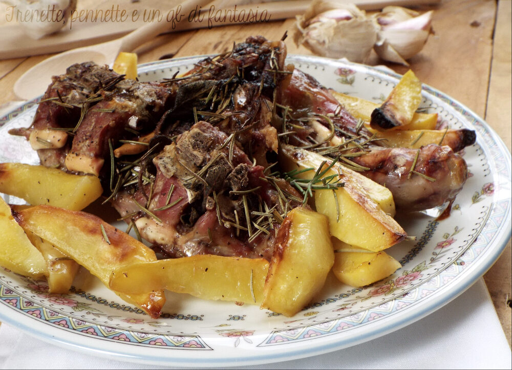 Abbacchio al forno con le patate