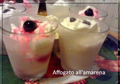 Affogato all’amarena