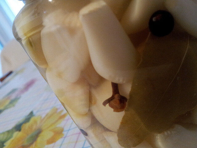 Aglio marinato