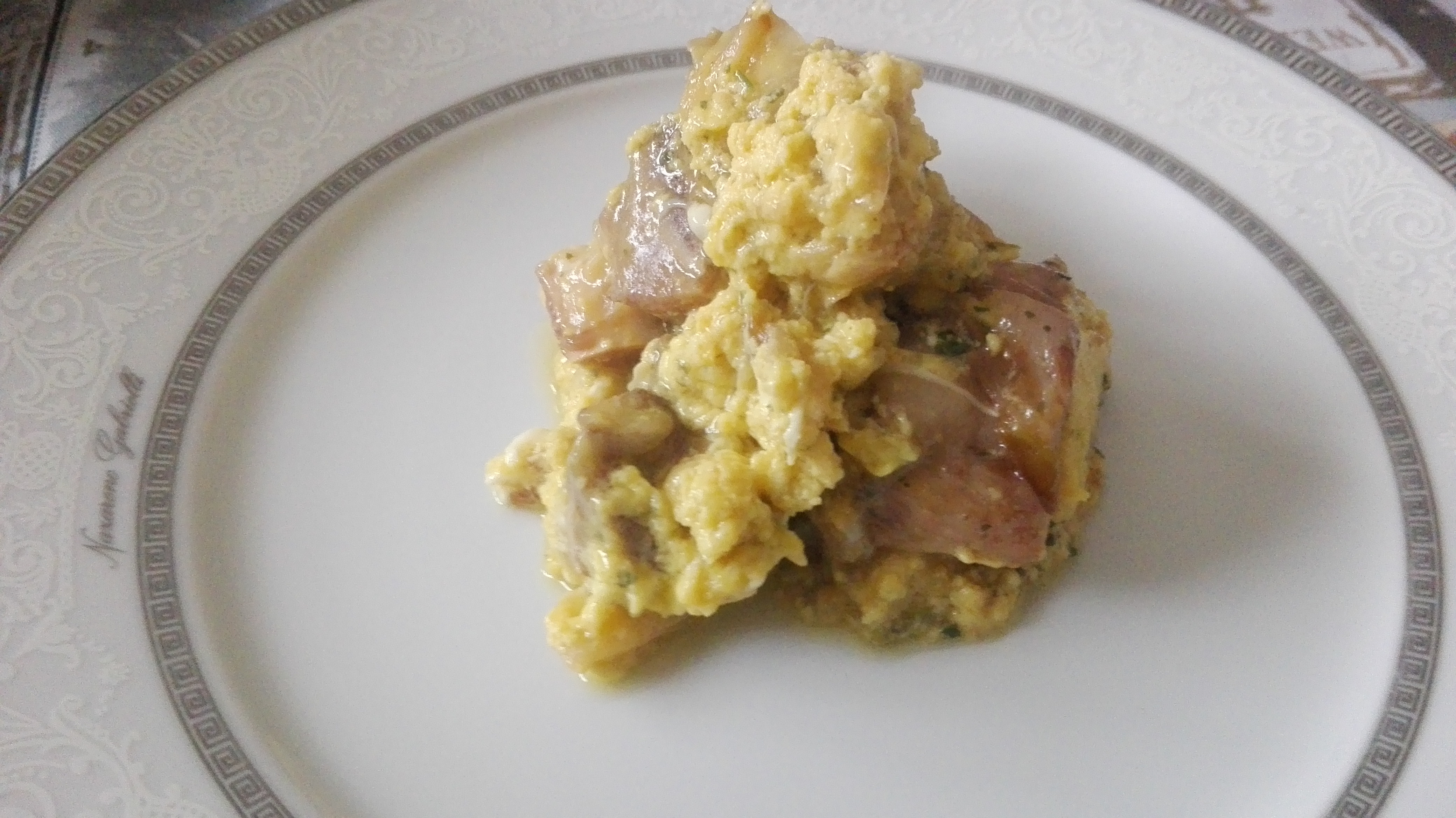 Agnello in fricassea