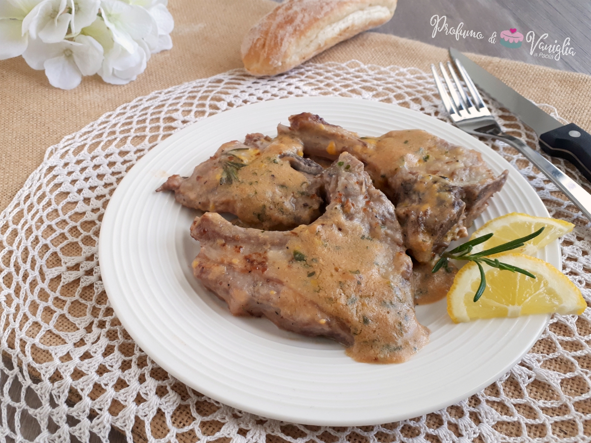 Agnello in fricassea