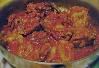 Agnello in umido con olive amare