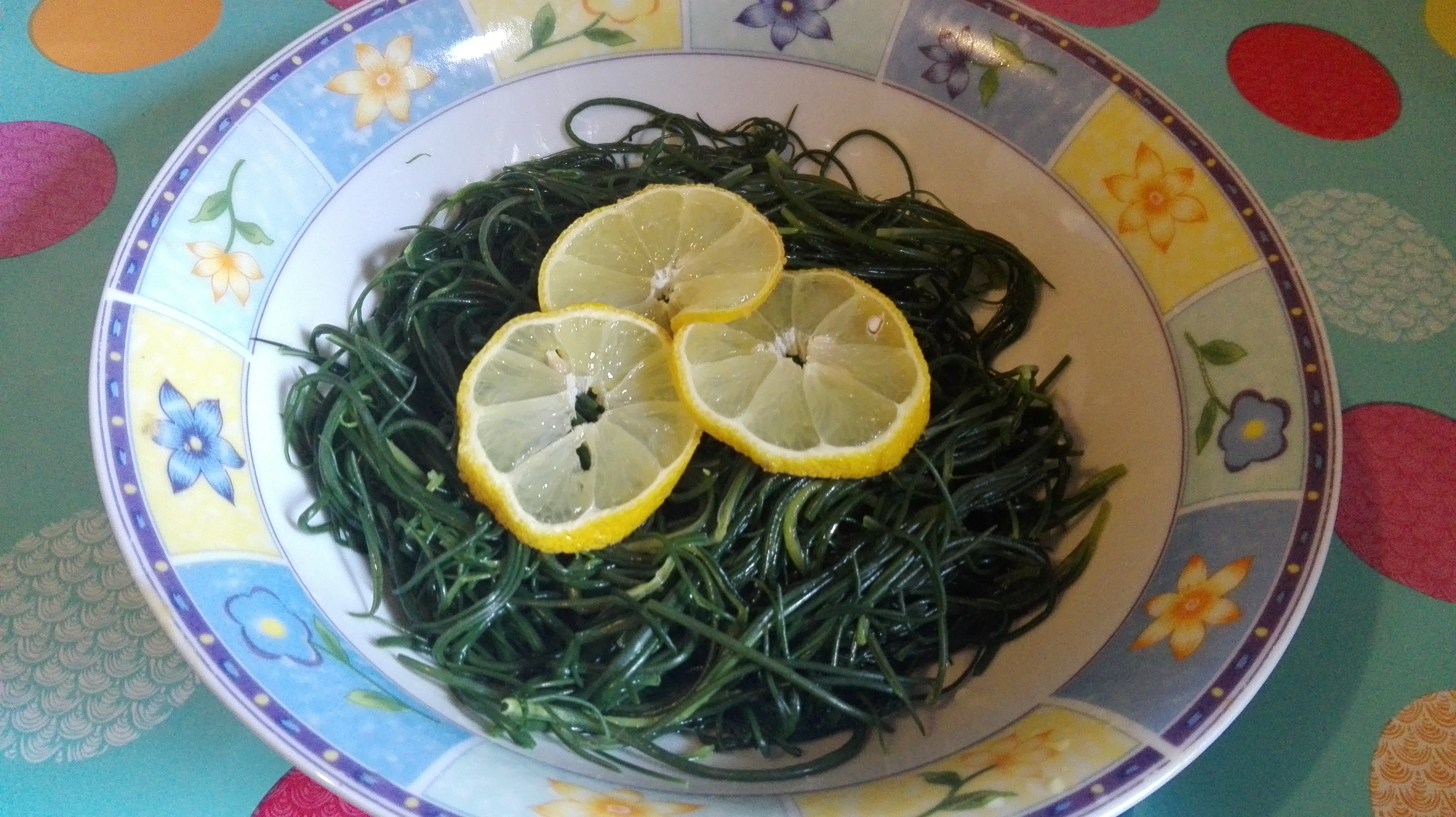 Agretti al limone