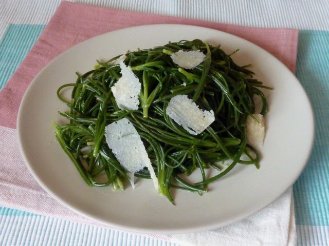 Agretti in insalata