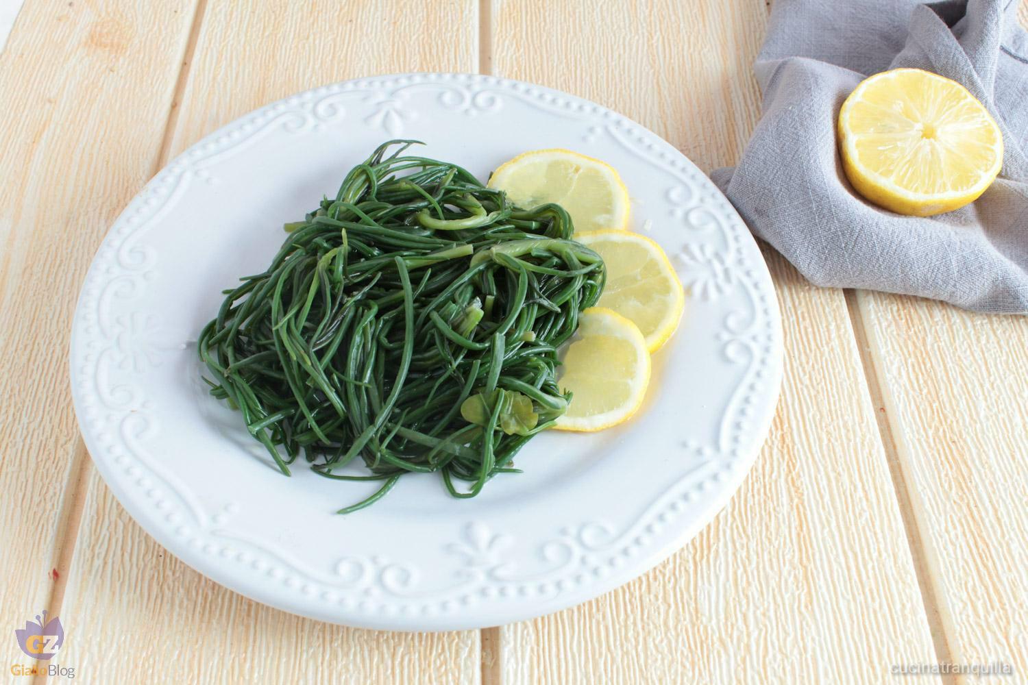 Agretti olio e limone