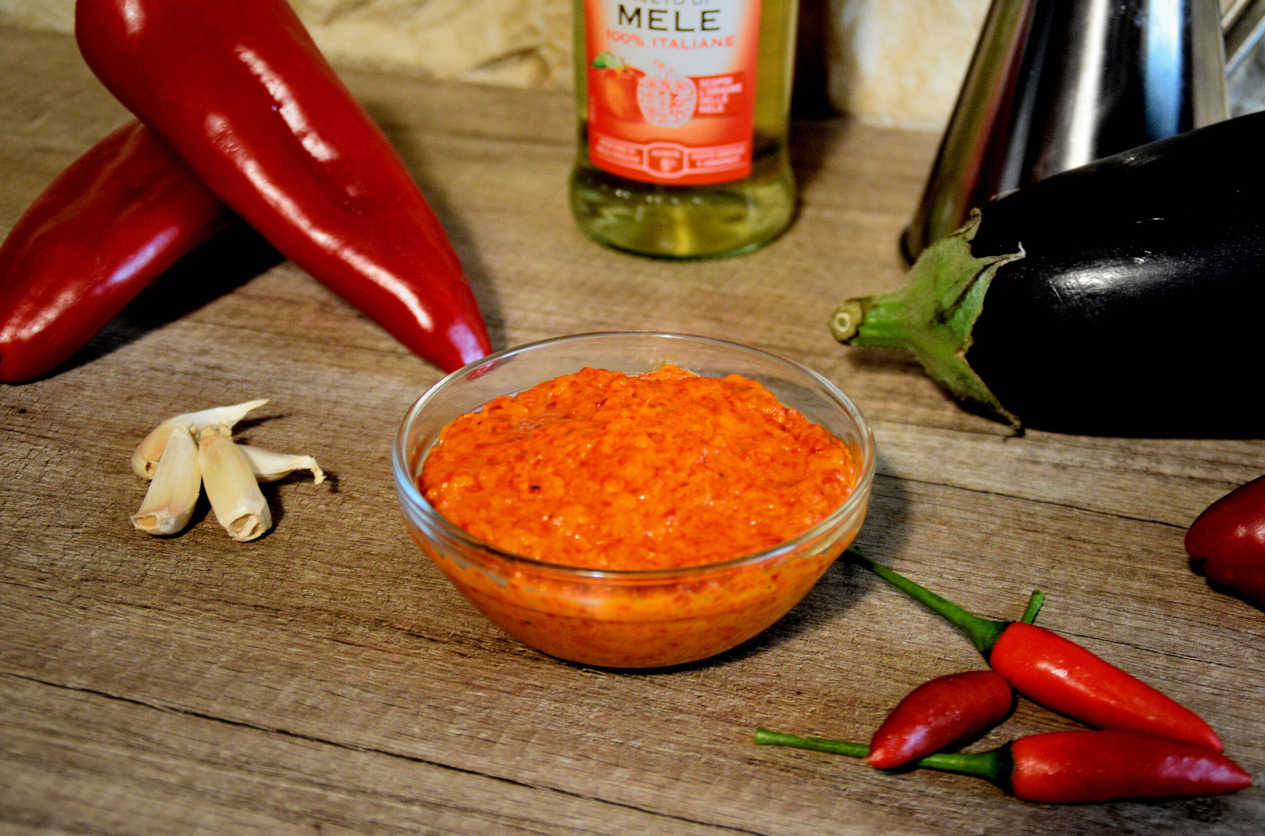 Ajvar salsa: ricetta fatta in casa