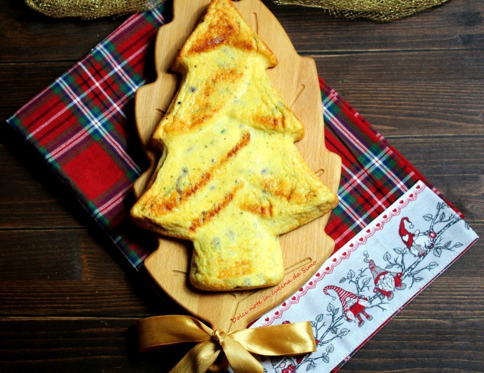 Alberello di frittata al forno