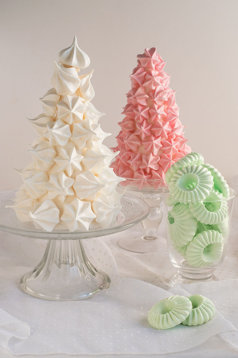 Albero di meringhe -Christmas meringue tree
