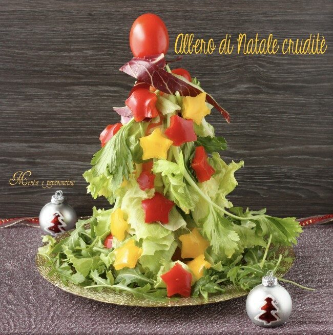 Albero di natale cruditè